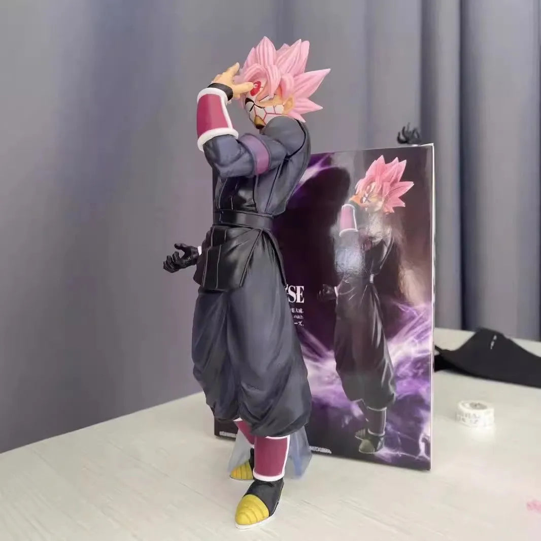 25cm Dragon Ball Zamasu Black Goku Action Figure PVC Figurine GK Statue Collection Model DecorationToys Children Birthday Gifts SS69