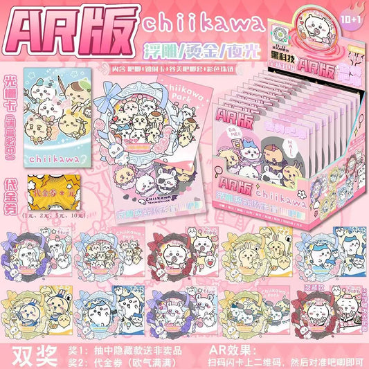 Bandai Anime Accessory Collection Gold Stamping Badge and Card Set