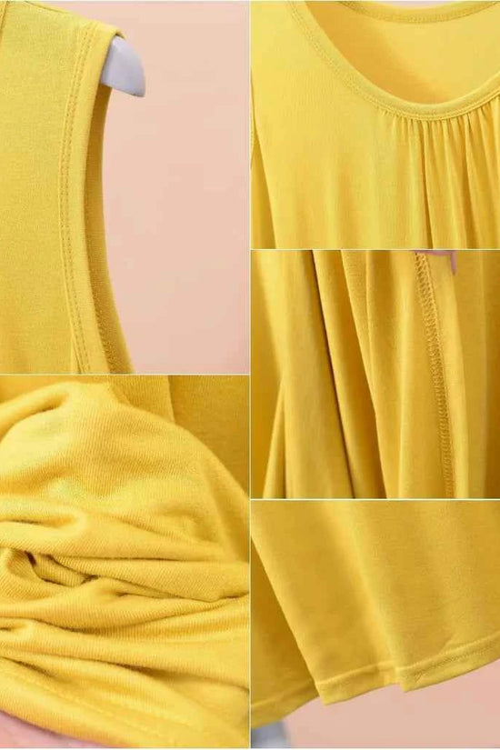 Plus size XL to 8XL Modal sleeveless sleepdress Summer lady's tank dress Loose camisole nightdress comfort dresses