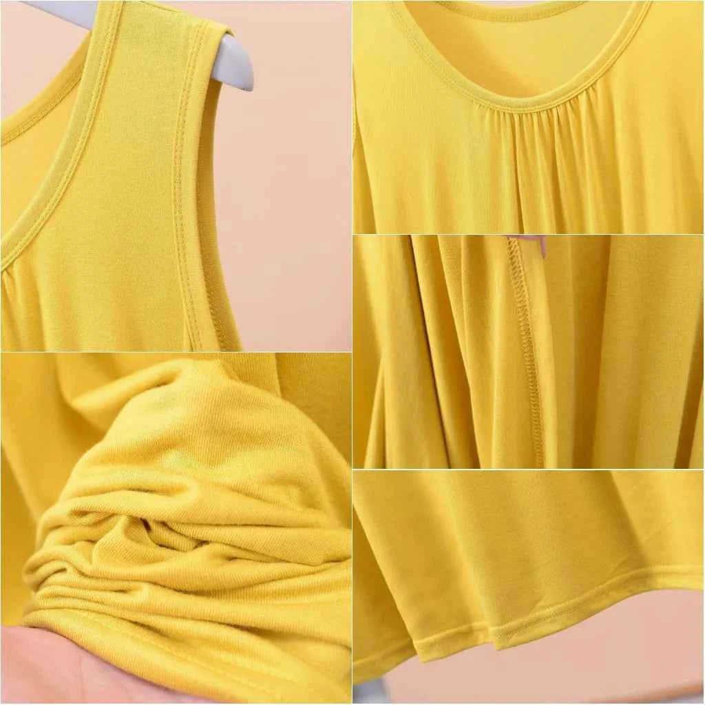 Plus size XL to 8XL Modal sleeveless sleepdress Summer lady's tank dress Loose camisole nightdress comfort dresses