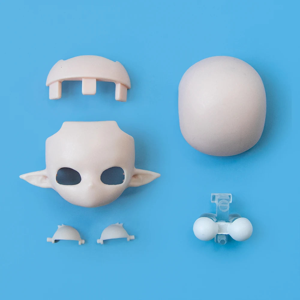 Authentic in Stock Mushroom Fungus 1/12 BJD Blind Box Movable Joint Doll Anime Figure Collectible Trendy toys Ornaments gifts