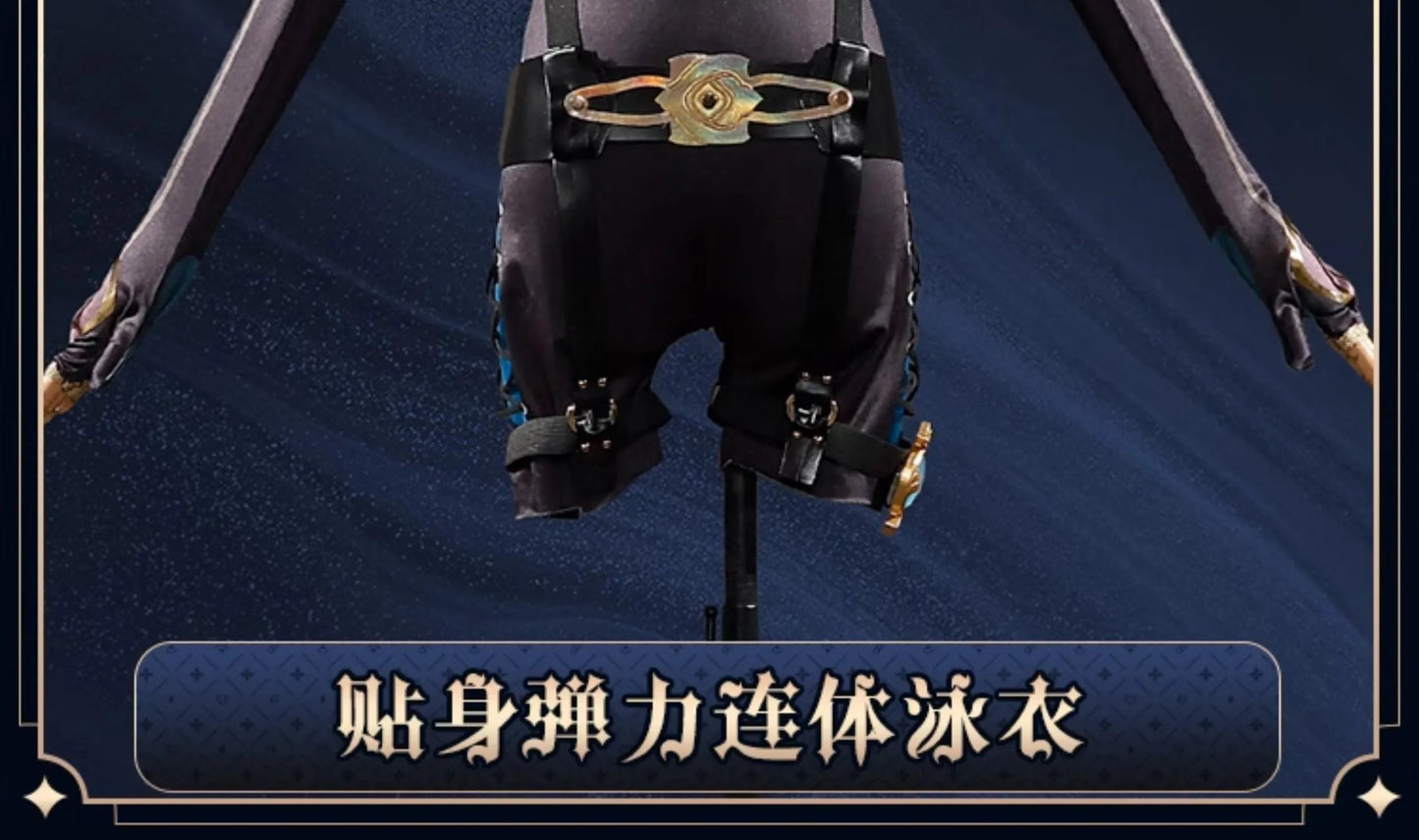 Genshin Impact Freminet Cosplay Costume Uniform Anime Chinese Style Halloween Costumes Role Play for Women Game SS69