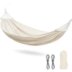 Hammock Chair Swing Camping Hammock Thickened Durable Fabric Canvas Single Hammocks Travel Swing Hanging Bed Outdoor Hammock