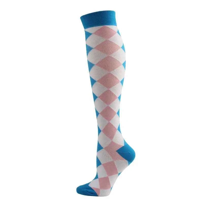 Compression Socks Varicose Veins Blood Circulation Pregnancy 20-30mmhg Nurse Socks Men Women Marathon Golf Cycling Sports Socks
