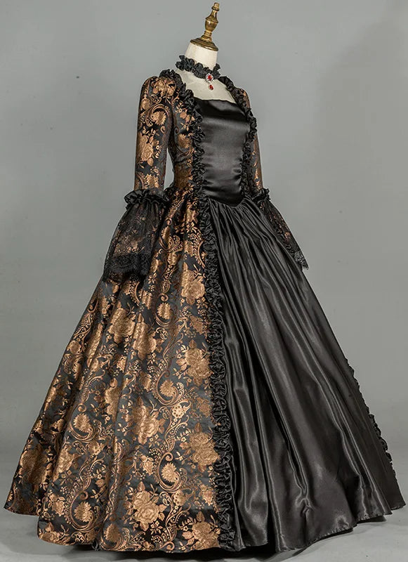 Victorian Masquerade Dresses for Women, Renaissance Dress, 18th Century, Baroque Rococo Marie Antoinette, Historical Clothing SS69