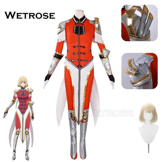 [Wetrose] In Stock Solo Leveling Cha Haein Hae-in Battle Knight Armor Combat Suit Cosplay Costume Halloween Xmas