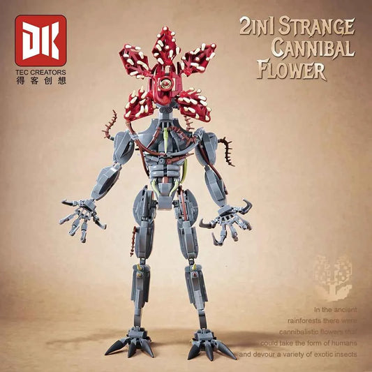 The Orchid Monster Building Blocks Set For Strangered Things Demogorchid Idea Bricks Toys Children Birthday Christmas Gifts