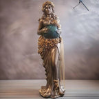 Mother Earth Gaia Resin Sculpture 22cm Greek Mythology Figurine