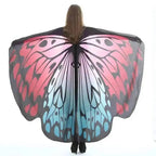 Adult Butterfly Wings Cape for Women Cosplay Costume