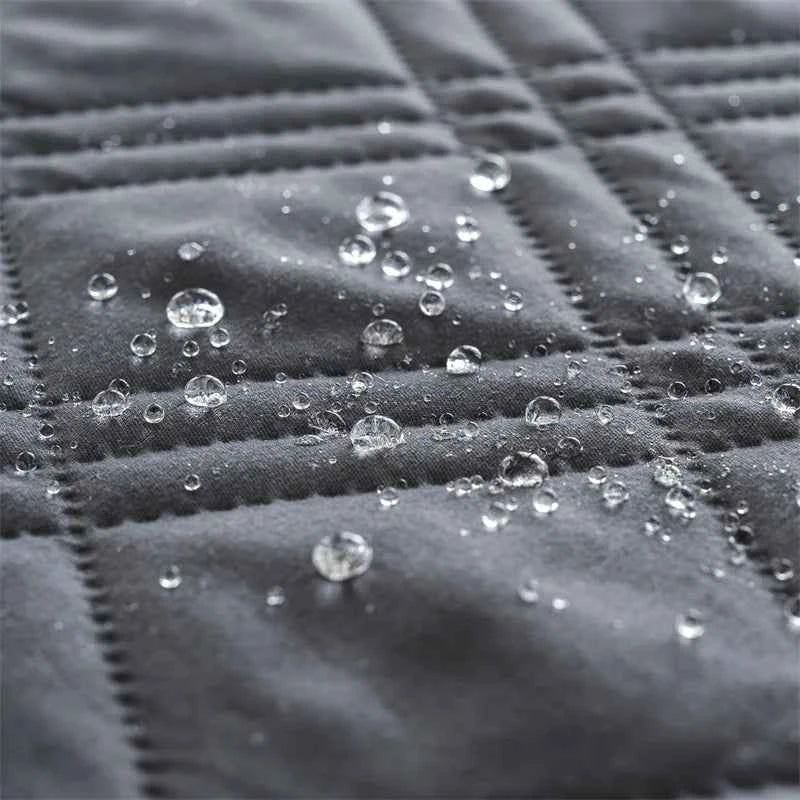 2pcs/Set Water Repellent Pets Kids Corner Sofa Seat Cover Anti Dirty Dog Bed Mattress Cover Non-Slip Chaise Longue Slipcover