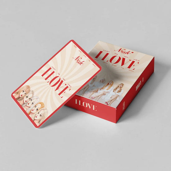 KPOP 55cards/set (G) I-DLE Album Card I FEEL Album GIDLE Ye Shuhua MINNIE Printed Photo Card LOMO Card Gift For Girls Collection SS69