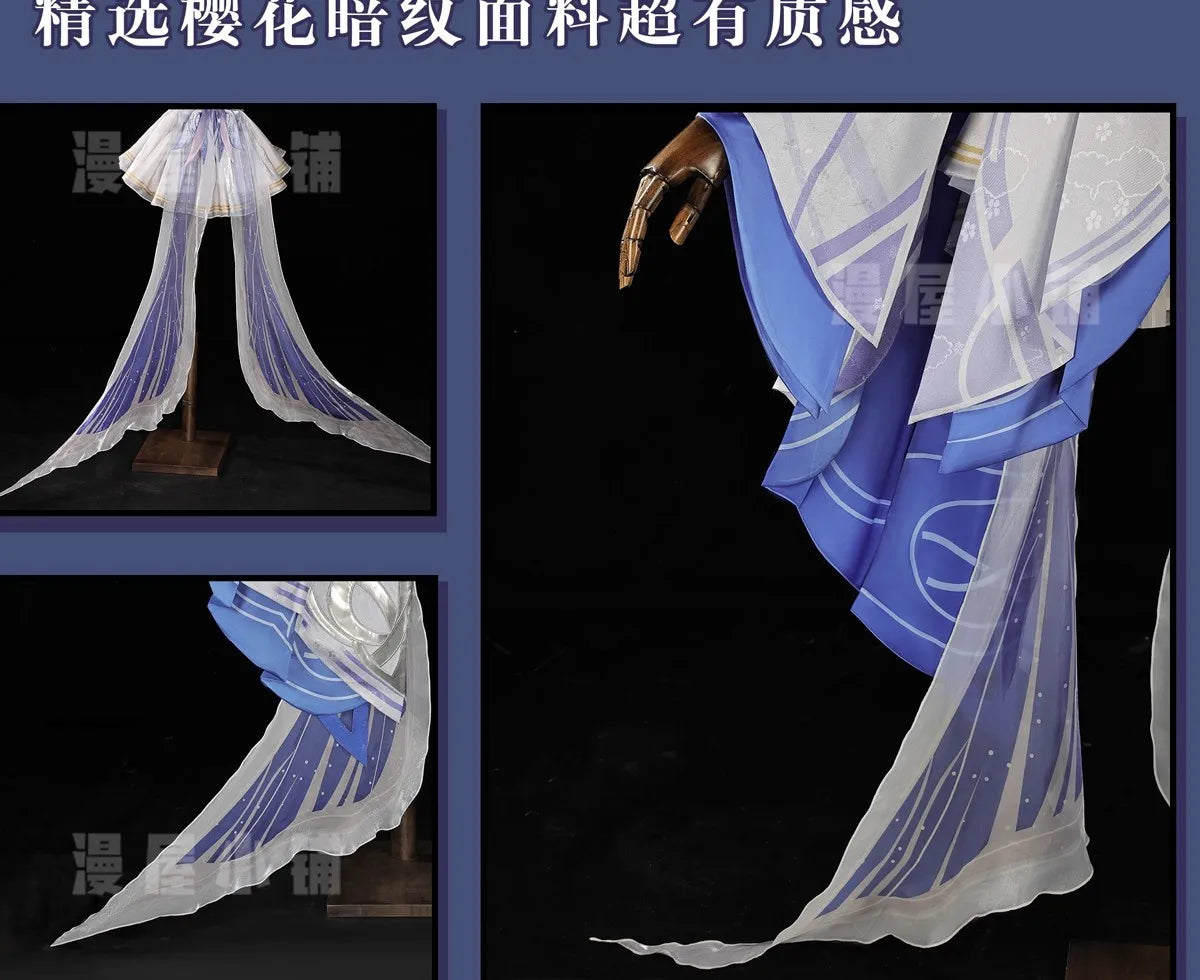 IN STOCK Columbina Cosplay Costume Game Genshin Impact【S-2XL】DUDU-R Nod-Krai Women Song of the Welkin Moon Plus Size