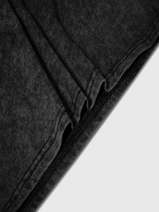 80 S Girl Colorfulprinting Female Washed Short Tshirt Breathable Summer T Shirt Casual Fashion Midriff-Baring Distress Tops SS69