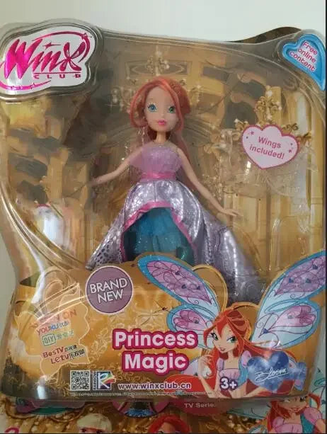 28cm High Believix Fairy&Lovix Fairy Girl Doll Action Figures Fairy Bloom Dolls with Classic Toys for Girl Gift  bjd