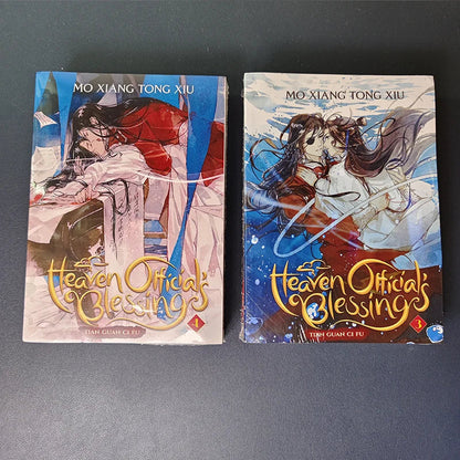 Vol.1-8 Tian Guan Ci Fu manga books in English Novel heaven official's blessings book Comic Book 1/2/4 book optionall SS69 42.69 3-4