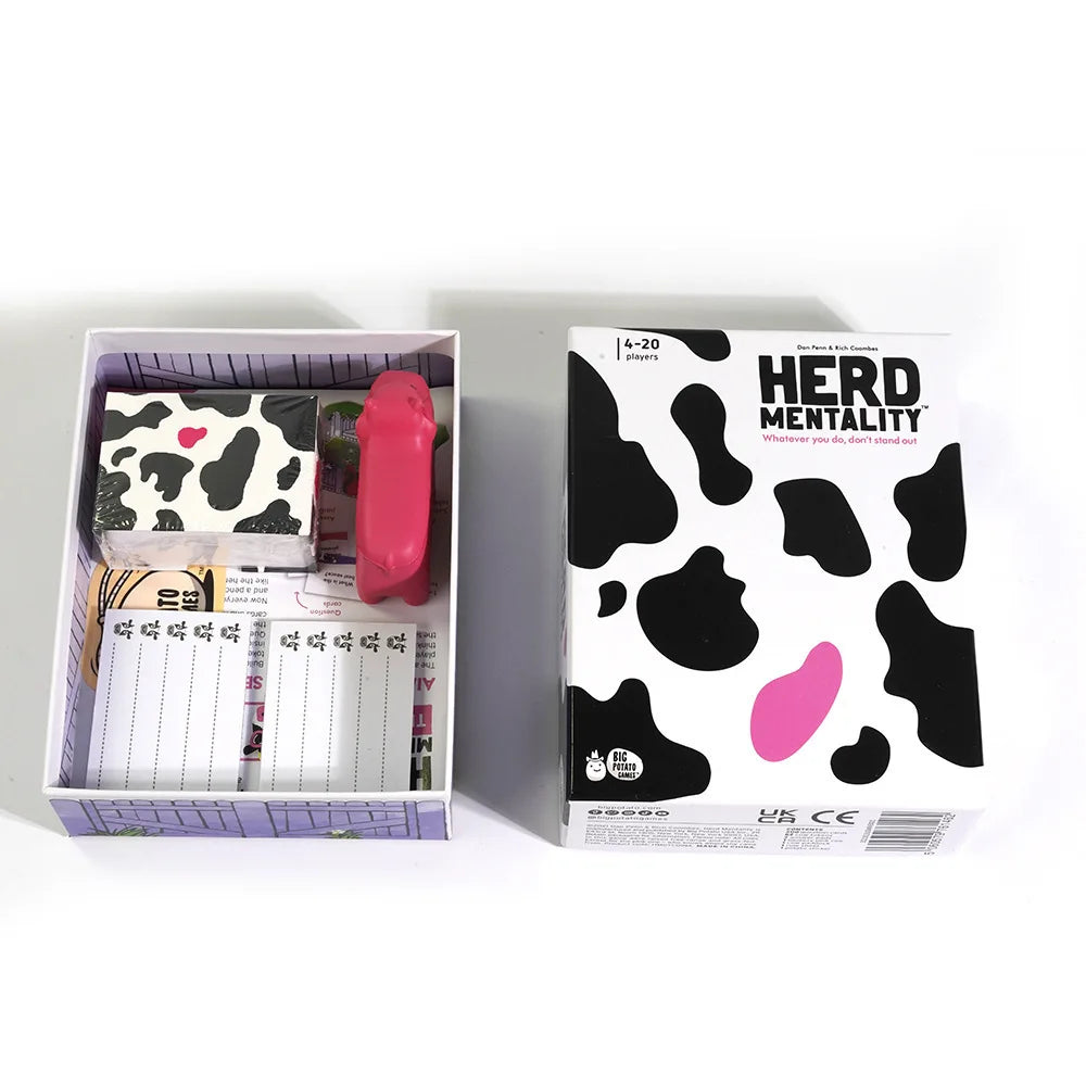 Herd Mentality and Moovies Edition Board Game: Hilarious Family Game | Loved By Millions | Best Christmas Board SS69