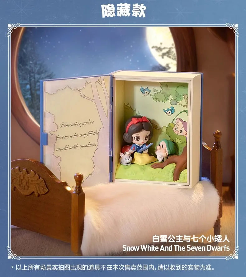 Genuine 100% Disney Princess Talry Tales Series Blind Box Action Figures Toy Collection Desktop Decoration Mystery Box Gift SS69 152.69 confirm hidden