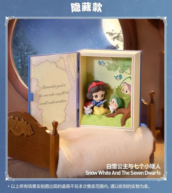 Genuine 100% Disney Princess Talry Tales Series Blind Box Action Figures Toy Collection Desktop Decoration Mystery Box Gift SS69 152.69 confirm hidden