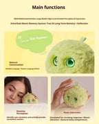 Fuzozo AI Robot Emotional Companion Biomimetic Memory System Interaction Smart Robot AI Chat Robots Toys Cartoon Birthday Gifts