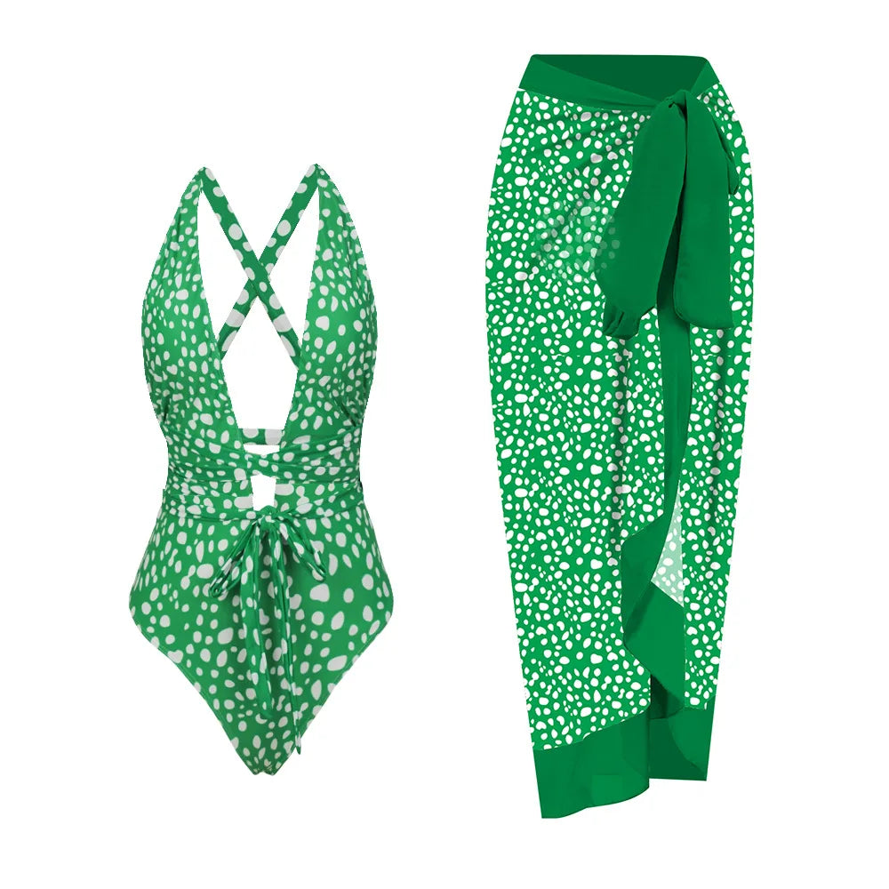 2023 New Arrival Push Up Women Bikini Set Floral Printed Ruffle Bikinis Strappy Bandage Swimwear Brazilian Biquini Bathing Suit SS69