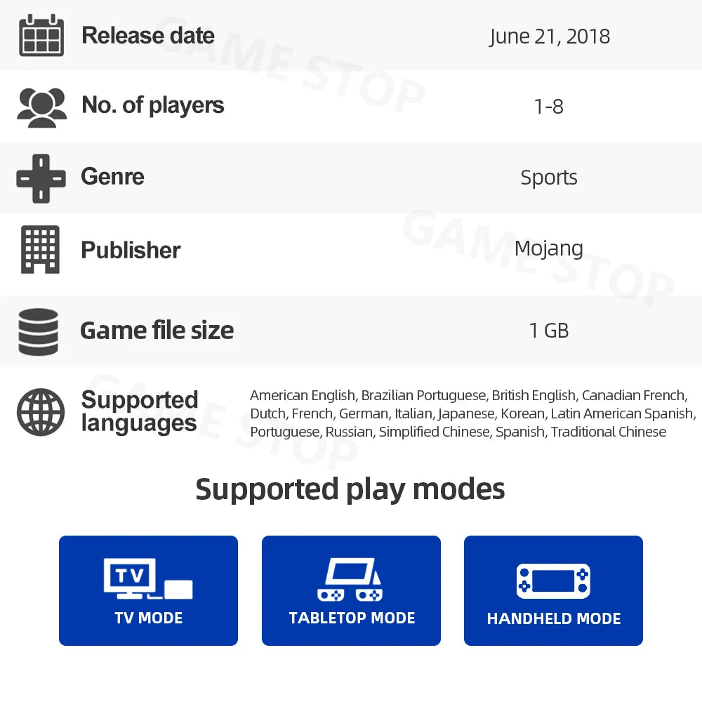Original Minecraft - Nintendo Switch Game Deals Physical Game Card  for Nintendo Switch OLED Lite SS69