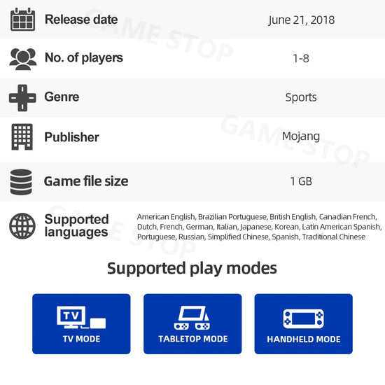 Original Minecraft - Nintendo Switch Game Deals Physical Game Card  for Nintendo Switch OLED Lite SS69
