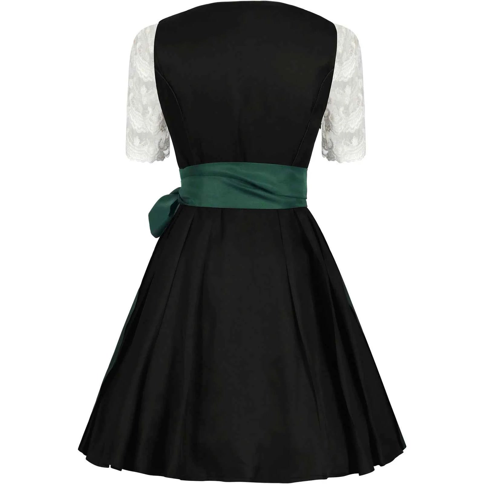 Women Oktoberfest Dirndl Dress Traditional Bavarian Beer Maid Outfit Munich Festival Carnival Halloween Cosplay Costume