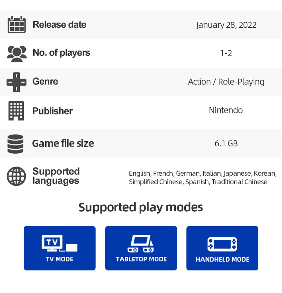 Nintendo Switch Game Deals Platformer Pokemon Legends Arceus Support 13 Languages TV Tabletop Handheld SS69