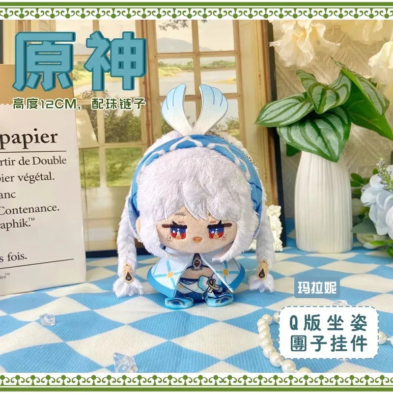 Alice Genshin Impact Plush Doll Sandrone Columbina Yae Miko Arlecchino Nicole Lohen Linnea Game Cosplay Stuffed Toy Illuga Gift