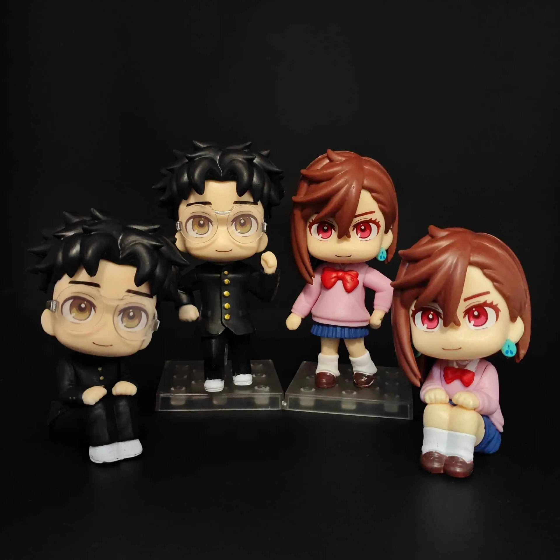 Dandadan Ken Takakura Anime Figure Okarun Action Figure Takakura Ken/Ayase Momo Figurine Collectible Model Doll Toys Gifts
