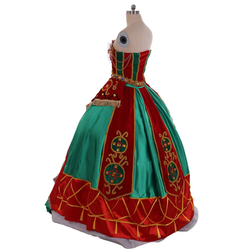 The Phantom Of The Opera Christine Daae Cosplay Costume Sexy Off-Shoulder  Dresses Stage Performance Ball Gown