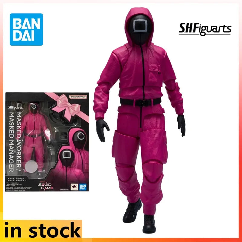 Bandai Original S. H. Figuarts Finished Movable Toys Squid Game Anime Action Figure Model Toys Collectible Model Gifts for Boys SS69 127.69 Brand new spot goods