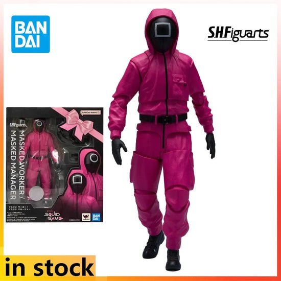Bandai Original S. H. Figuarts Finished Movable Toys Squid Game Anime Action Figure Model Toys Collectible Model Gifts for Boys SS69 127.69 Brand new spot goods