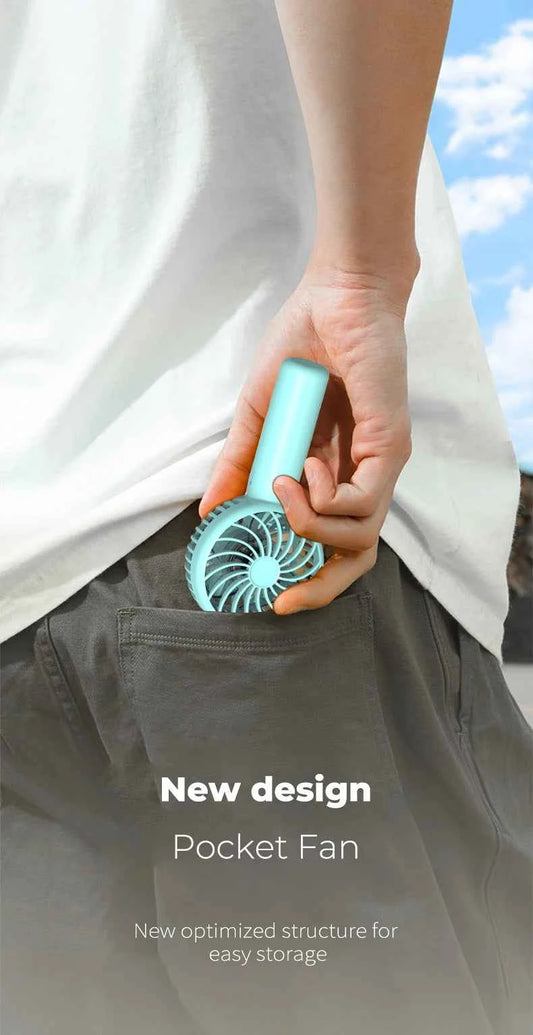 1200mAh Mini Portable FansHandheld USB Rechargeable Quiet Handheld FanAir cooler Outdoor Travel Hand Fans ventilation Fan