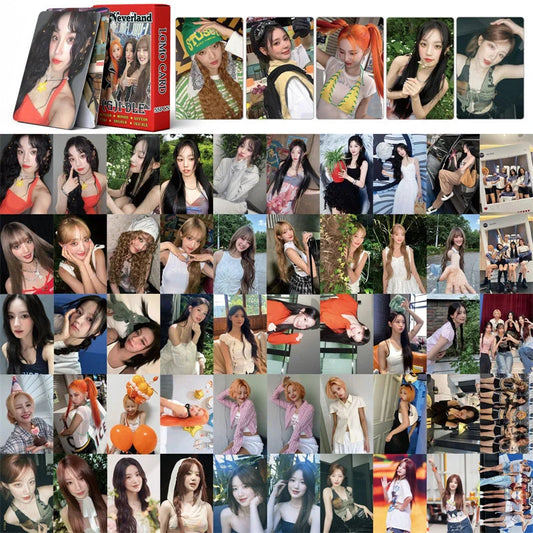 KPOP 55cards/set (G) I-DLE Album Card I FEEL Album GIDLE Ye Shuhua MINNIE Printed Photo Card LOMO Card Gift For Girls Collection SS69 7.69 MM-5-GD47