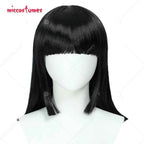Miccostumes Women's Anime Cosplay Costume Bra and Miniskirt with Long Coat and Hat Halloween Cosplay Costumes