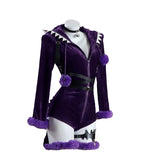 Gengar Anime Cosplay Bodysuit with Hood and Tail
