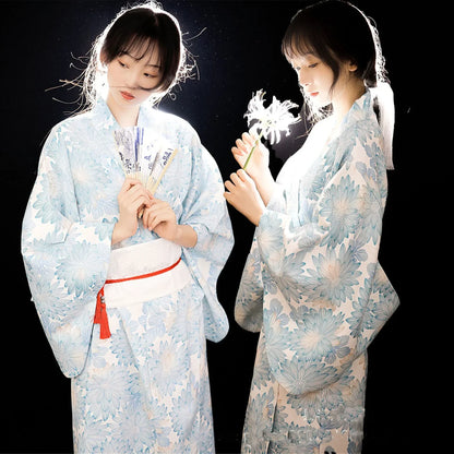 Fashion Photography Clothes Party Dress Japanese Kimono Cosplay Yukata Women Clothing Traditional Ethnic Style Streetwear Stage