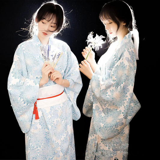 Fashion Photography Clothes Party Dress Japanese Kimono Cosplay Yukata Women Clothing Traditional Ethnic Style Streetwear Stage