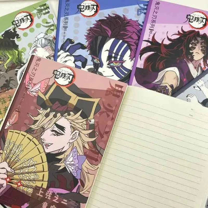 Demon Slayer anime two-dimensional cartoon horizontal line notepad creative personality high-value notebook student stationery