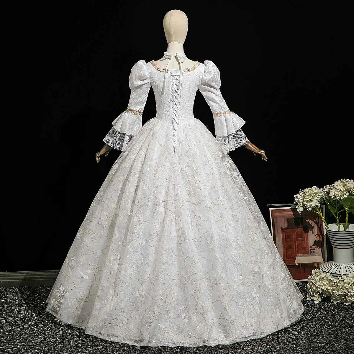 Customized Women Renaissance Victorian Party Dresses Baroque Historical Theater Masquerade Gowns