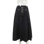 Wholesale New American Retro Irregular Skirt Hot Girl Sexy Punk Black Clothing Dark Style Women Summer Autumn Fashion Streetwear