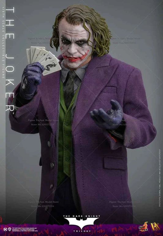 HOTTOYS HT DX32 1/6 Collectible Glue Hair Joker Action Figure Comics Dark Black Villain Delicate 12" Full Set Soldier Model