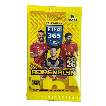PANINI 2026 365 6PCS/BACK Collectible Cards Messi Ronaldo Neymar Mbappe Bellingham Modric Soccer autograph holiday gift