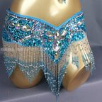 Sexy Girl Belly Dance Costume Wear Bar+Belt 2pc Set 10 Colors Ladies Bellydancing Costumes Bellydance Clothes