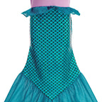 Girls Princess Cosplay Costume Dress - Flower Print