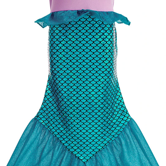 Girls Elsa Anna Dress Children Princess Carnival Dress Kids Jasmine Rapunzel Pageant Flower Disguise Birthday Cosplay Costume