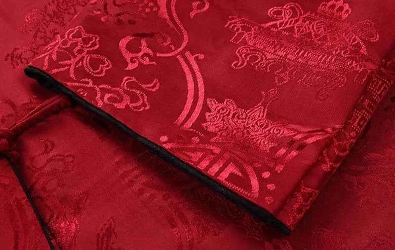 Chinese Styple New Dragon Year Shirt Kung Fu Coats Tang Suit Jacket Traditional Chinese Clothing Jackets Hanfu Men Clothing