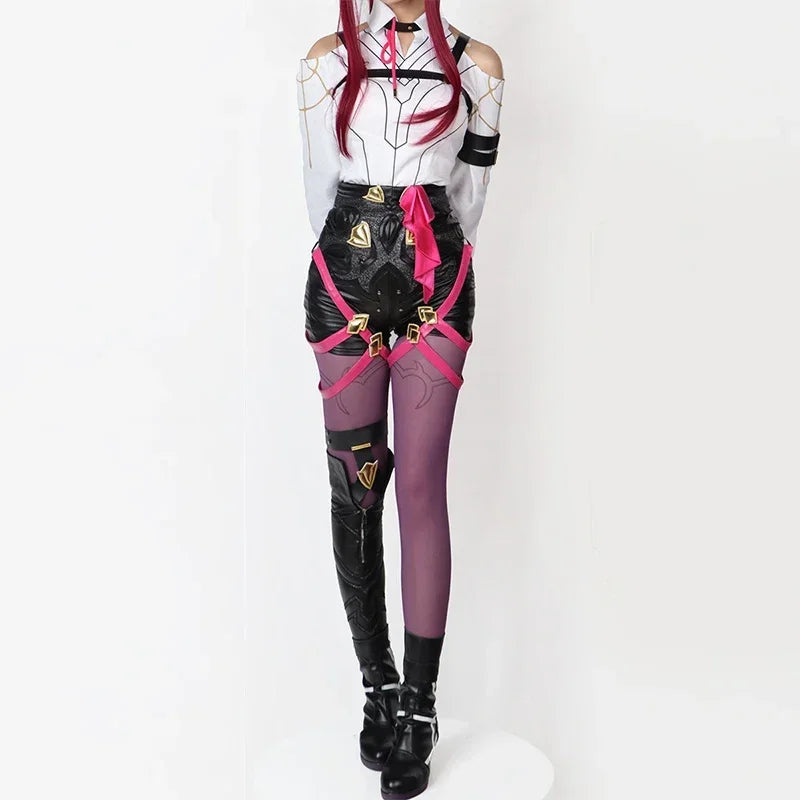 Kafka Honkai Star Rail Cosplay Costume Uniform Set for Women