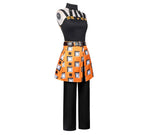 New JOJO Bizarre Adventure Golden Wind Narancia Ghirga Cosplay Costume Black Tops Apron Man Woman Christmas Suit Fan Gifts